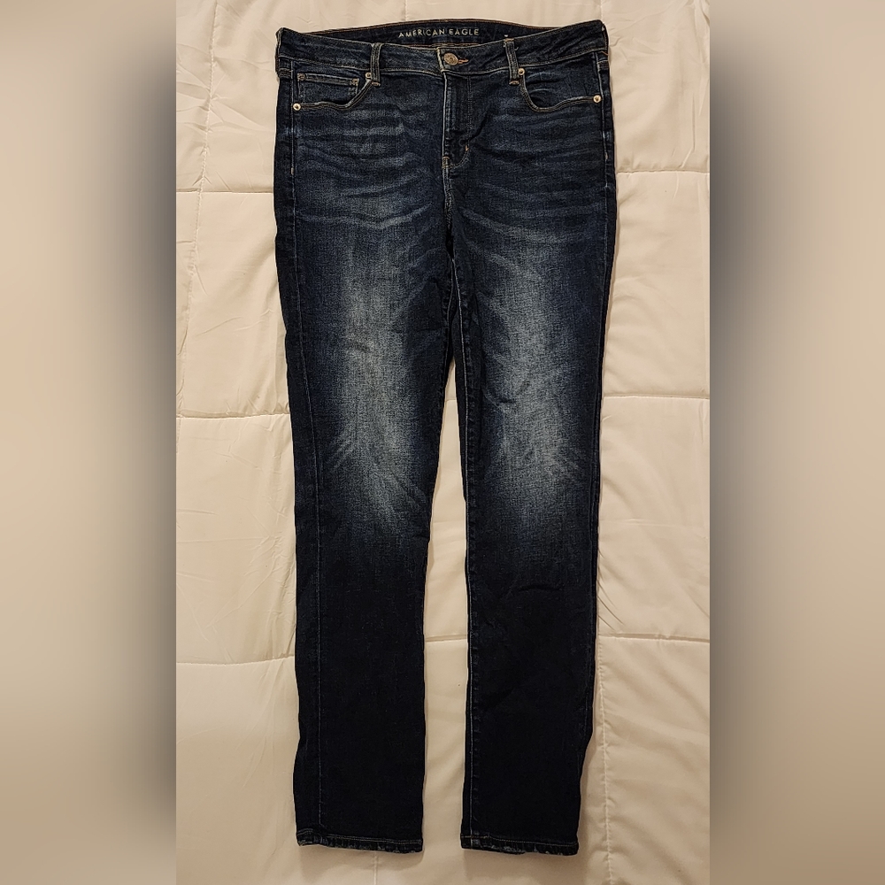 American Eagle Woman's jeans Sz 14 Long Nwot